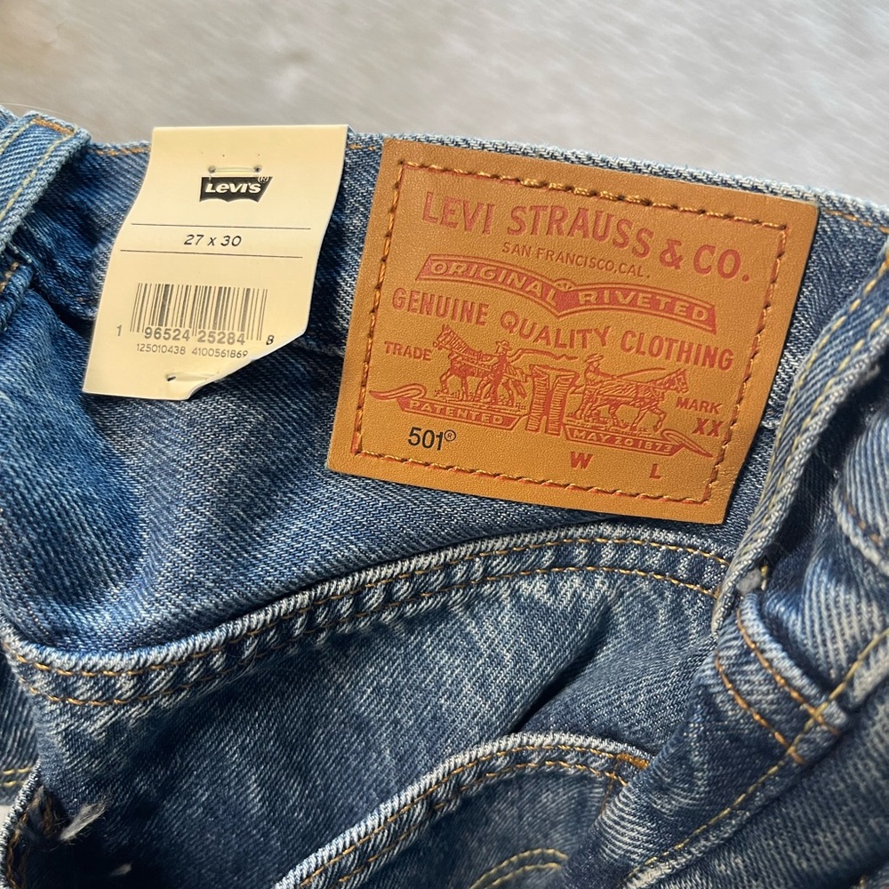 Levi's 501 Original Blue Jeans